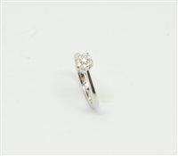 Ring Roberto Giannotti Woman in White Gold Diamante 0.15 Ct LUX04-18 - LUX04-18
